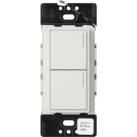 Lutron RadioRA 3 Sunnata Keypad - 2 Button - Lunar Gray