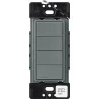 Lutron RadioRA 3 Sunnata Keypad - 3 Button w/ Raise-Lower - Slate