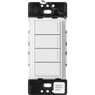 Lutron RadioRA 3 Sunnata Keypad - 3 Button w/ Raise-Lower - Snow