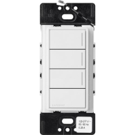 Lutron RadioRA 3 Sunnata Keypad - 3 Button w/ Raise-Lower - White