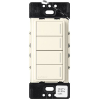 Lutron RadioRA 3 Sunnata Keypad - 4 Button - Biscuit