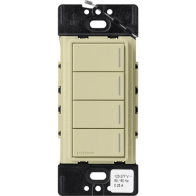 Lutron RadioRA 3 Sunnata Keypad - 4 Button - Sage