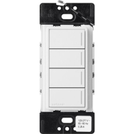 Lutron RadioRA 3 Sunnata Keypad - 4 Button - Snow