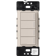 Lutron RadioRA 3 Sunnata Keypad - 4 Button - Taupe