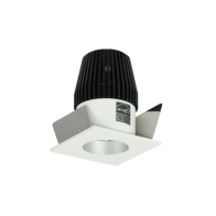Nora Lighting 1" Iolite LED Downlight - Square Reflector w/ Round Aperture - 5000K - Haze / White