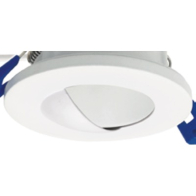 Nora Lighting Round Wall Wash Trim for NM2-2RDC - Matte Powder White