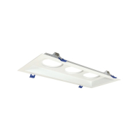 Nora Lighting 3-Lamp Plate for 2
