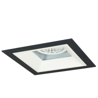 Nora Lighting Iolite MLS 1-Head Trim Kit - Black Flange