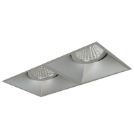 Nora Lighting Iolite MLS 2-Head Trimless Reflector Kit