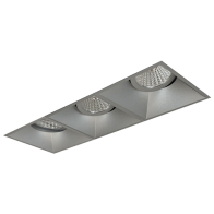 Nora Lighting Iolite MLS 3-Head Trimless Reflector Kit
