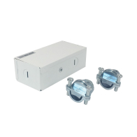 Nora Lighting Junction Box - Matte Powder White