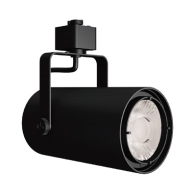 Green Creative Medium Orbit LED Track Head - 25° - Juno Adapter - 2700K - 1,500 / 2,000 Lumens - 120V - Black