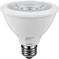 RAB 11W LED PAR30S - Dimmable - 40º Beam Angle - 5000K - 900 Lumens - 120V