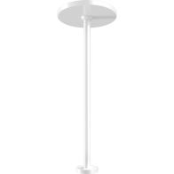 RAB PIVOT Track Light Pendant Mount Kit - Small - White