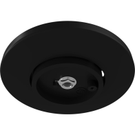 RAB PIVOT Track Light Surface Mount Kit - Small - Black