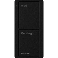 Lutron 2-Button Scene Pico Smart Remote - Pre-engraved Text (