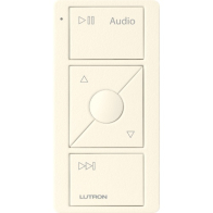 Lutron Pico Smart Remote for Audio - Works with Sonos - Audio Icons - Biscuit