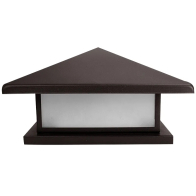 Westgate PML LED Medium Pier Mount Light - 15W - CCT Selectable - 430 Lumens - 120V - Oil Rubbed Bronze