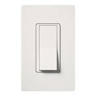 Lutron Claro 3-Way Switch with Nightlight - 15A - Snow