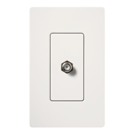 Lutron Claro Cable Jack - Snow