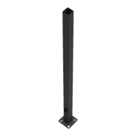 RAB Lighting 25' Steel Pole - Square - Pre-Drilled Top - 5