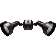 RAB Dual Head PAR Flood Kit - Bell Hood - 120V - Black