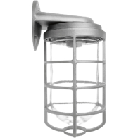 RAB 200W Max Wall Mount Vaporproof Light - White - 120V