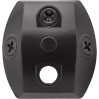 RAB Universal Weatherproof Mounting Plate - Black