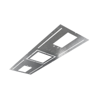 DALS FormLink Rough-in Plate for RC04SQ / PNL4SQ / 5004SQ / RC06SQ / RGR6SQ Downlights