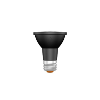 Green Creative REFINE Series LED PAR20 - 6.5W - 3000K - 40° + 25° Swappable Optics - 120V - Black