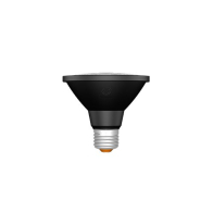 Green Creative REFINE Series LED PAR30 Short Neck - 11W - 3000K - 40° + 25° Swappable Optics - 120V - Black