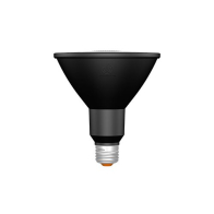 Green Creative REFINE Series LED PAR38 - 15.5W - 3000K - 40° + 25° Swappable Optics - 120V - Black