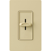 Lutron Skylark Slide-to-Off Adjustable Speed Fan Control - Single-Pole - Ivory