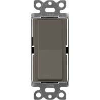 Lutron Claro 4-Way Switch - 15A - Truffle