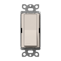 Lutron Claro 4-Way Switch - 15A - Taupe