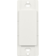 Lutron Claro Blank Insert - Architectural White