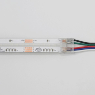 Lotus Solder-Free Tape to Wire Back Side Connector for LBL-PWM-RGBW-IP20 - 5-Pin 12mm - 6