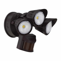 Westgate SL LED Security Light - Motion Sensor - 30W - CCT Selectable - 2,800 Lumens - 120-277V - Bronze