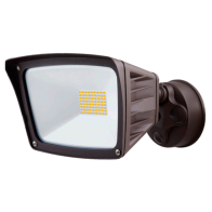 Westgate SL LED Security Light - Dimmable - 40W - CCT Selectable - 4,800 Lumens - 120V - Bronze