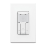 SensorWorx Wall Switch Sensor - PIR - Auto On - 0-10V Dimming - Stand Alone - 12-24V - White