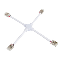 WAC Lighting LED Tape Light 24V Flex X Connector - White