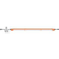 RAB TEMPLIN Temporary LED Linear Strip - 10,320 Lumens - 90W - 5000K - 120-277V