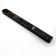 RAB LED Driver - 96W Capacity - 120V / 0-10V Dimming - 120-277V Input / 24V Output 
