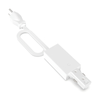 RAB Track System 12-Foot Cord and Plug - White