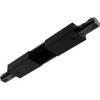 RAB Track System Flexible Connector - Black