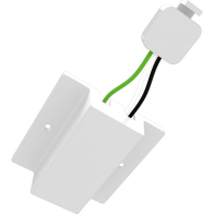 RAB Track Lighting Floating Canopy Feed - White