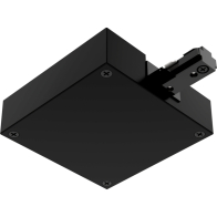 RAB Track System T-Bar End Feed - Black