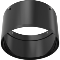RAB Track Light Snoot Accessory - Large - Black
