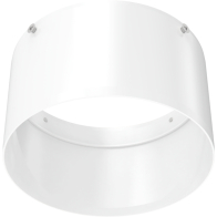 RAB Track Light Snoot Accessory - Large - White