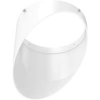 RAB Track Light Wall Washer Accessory - Large - White